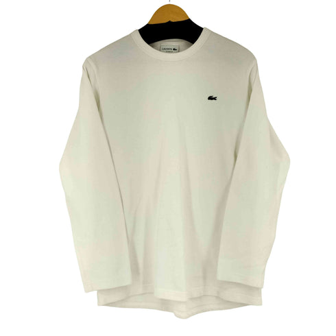 ラコステ LACOSTE 鹿の子 ロングスリーブ Tシャツ メンズ S
