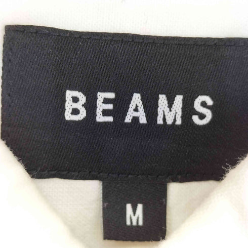 ビームス BEAMS ストレッチ オックス ワッペン BDシャツ メンズ M
