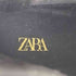 ザラ ZARA サイドゴア プレート付き レザーショートブーツ レディース EUR:37
