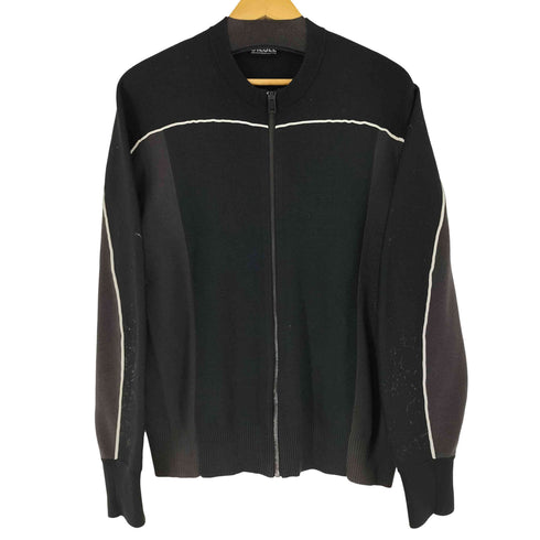 ディーゼル DIESEL K-WICHITA ZIP ノーカラー ニット ジップアップジャケット メンズ S