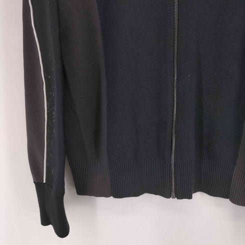 ディーゼル DIESEL K-WICHITA ZIP ノーカラー ニット ジップアップジャケット メンズ S
