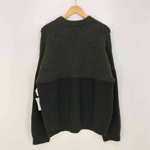 トゥモローランドトリコ TOMORROWLAND tricot アルパカ カシミヤ混 生地切替 ニット レディース JPN:M