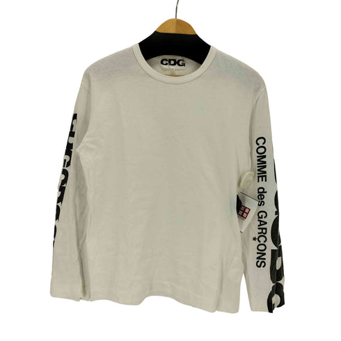 シーディージーコムデギャルソン CDG COMME des GARCONS AD2018 プリントクルーネックTシャツ メンズ JPN:M