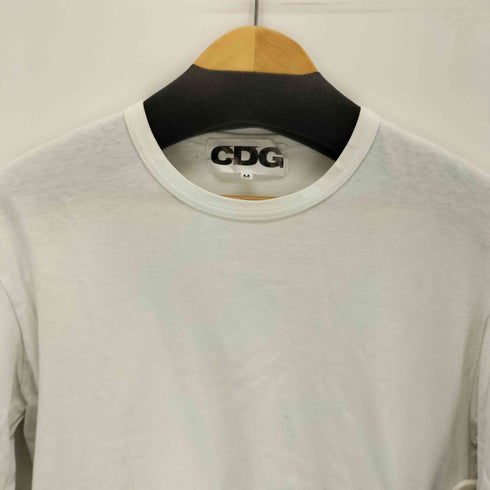 シーディージーコムデギャルソン CDG COMME des GARCONS AD2018 プリントクルーネックTシャツ メンズ JPN:M