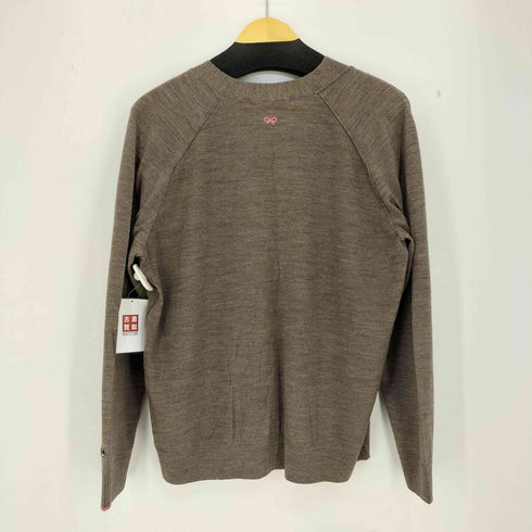 アニヤハインドマーチ ANYA HINDMARCH 24aw メリノ Vネックカーディガン レディース JPN:L