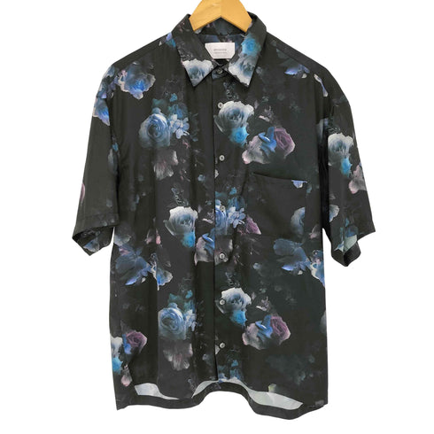 ステュディオス STUDIOUS ダークフラワービッグシルエットアロハシャツ メンズ JPN:3