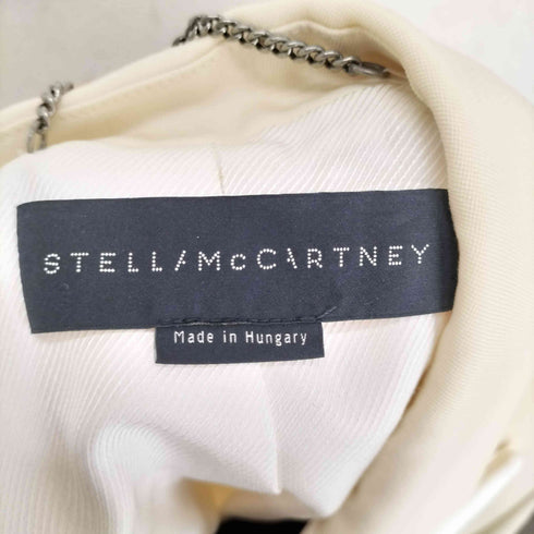 ステラマッカートニー STELLA McCARTNEY ピークドラペル 1Bテーラードジャケット レディース 36
