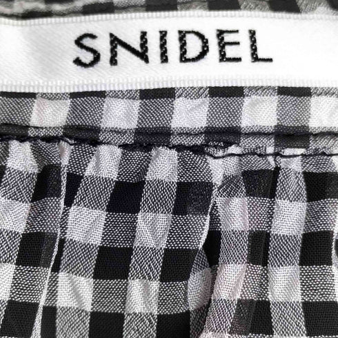 スナイデル snidel ウエストリブシアーワンピ レディース FREE