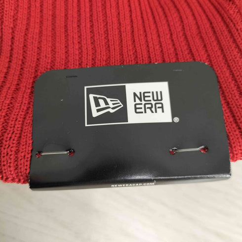 ニューエラ NEW ERA ロゴ刺繍 ボンボン ビーニー帽 メンズ