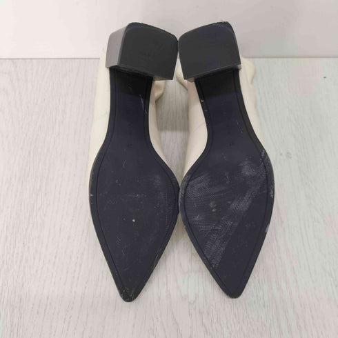 チャールズアンドキース CHARLES&KEITH スランテッドブロックヒール アンクルブール レディース 37