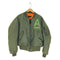 アルファインダストリーズ ALPHA INDUSTRIES 80s USA製 Aワッペン刺繍 MA-1 フライトジャケット メンズ L