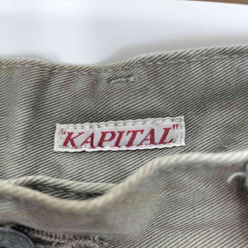 キャピタル KAPITAL ウォルトパンツ シンチバック メンズ JPN:2