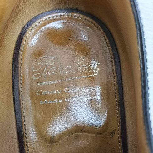 パラブーツ Paraboot プレーントゥ 外羽式 ポストマン レザーシューズ メンズ UK:8