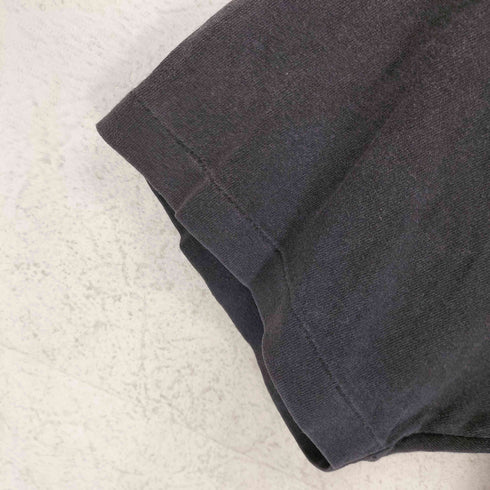 T-AMERICA 90s- USA製 袖裾シングル 両面プリントクルーネックTシャツ メンズ XL