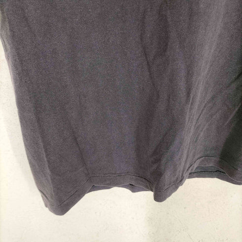 T-AMERICA 90s- USA製 袖裾シングル 両面プリントクルーネックTシャツ メンズ XL