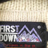ファーストダウン FIRST DOWN ジップアップカウチンニットカーディガン メンズ import:L