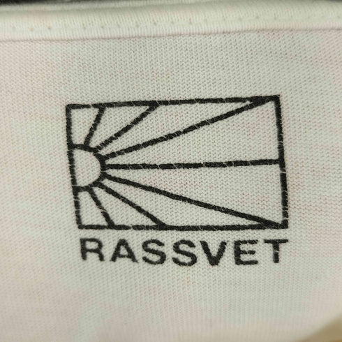RASSVET フロントデザイン S/S Tシャツ メンズ