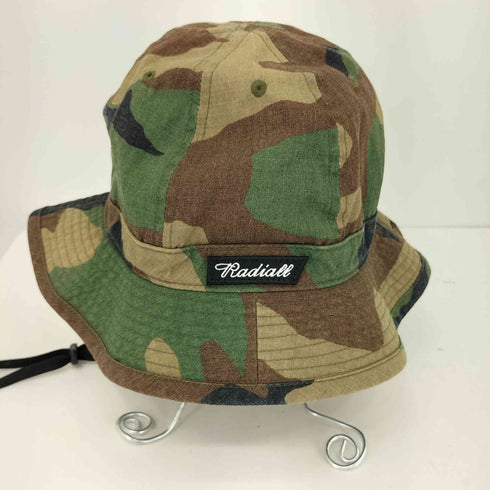 ラディアル RADIALL カモフラージュ柄 コットン バケットハット メンズ M