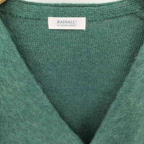 ラディアル RADIALL ERCOL CARDIGAN SWEATER L/S モヘヤ混 シャギーニット カーディガン メンズ L