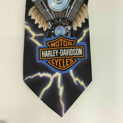 ハーレーダビッドソン HARLEY-DAVIDSON RALPH MARLIN 総柄ネクタイ メンズ