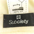サブサエティ Subciety フロント刺繍キャップ メンズ