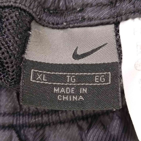 ナイキ NIKE 00s 刺繍 裾ジップ サイドライン イージー シェルパンツ トラックパンツ メンズ JPN:XL