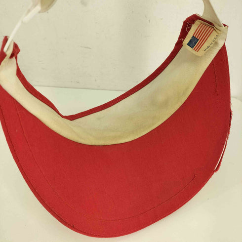 マルボロ Marlboro USA製 フロントワッペンサンバイザー メンズ