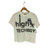 COZY WORLDWIDE high TECHBOY 両面プリントクルーネックTシャツ import レディース S