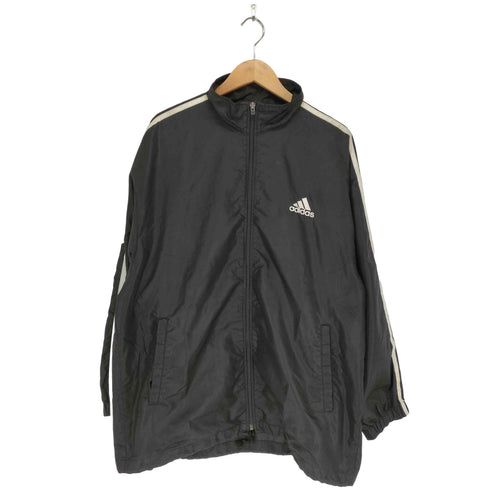 アディダス adidas 00s パフォーマンスロゴ刺繍ナイロンジャケット メンズ O