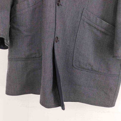 ブリオーニ BRIONI ウール リバーシブル コート メンズ import:XL