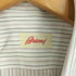 ブリオーニ BRIONI イタリア製 コットン ストライプ L/S シャツ メンズ 43/17