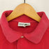 シュミーズラコステ CHEMISE LACOSTE 90s 文字ワニ クロップド 鹿の子 ポロシャツ レディース US:4