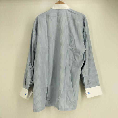 Charvet フランス製 コットン ストライプ L/S シャツ メンズ import:L