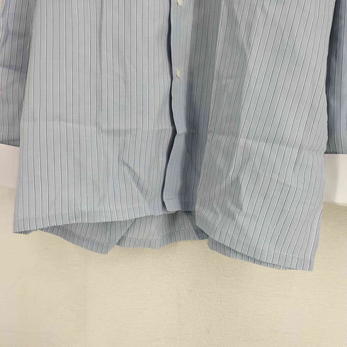 Charvet フランス製 コットン ストライプ L/S シャツ メンズ import:L