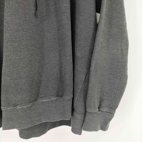ハーレーダビッドソン HARLEY-DAVIDSON 90-00s Skull Grunge Hoodie メンズ L