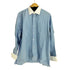 Charvet フランス製 コットン ストライプ L/S シャツ メンズ import:L