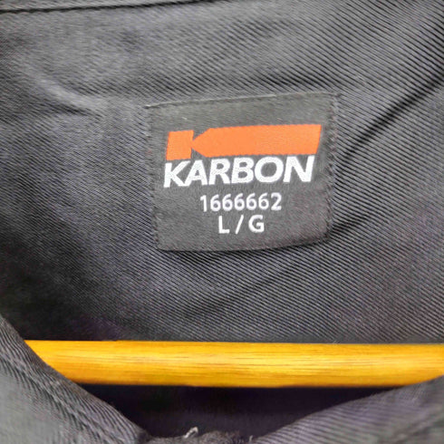 KARBON レギュラーカラー長袖シャツ メンズ L/G