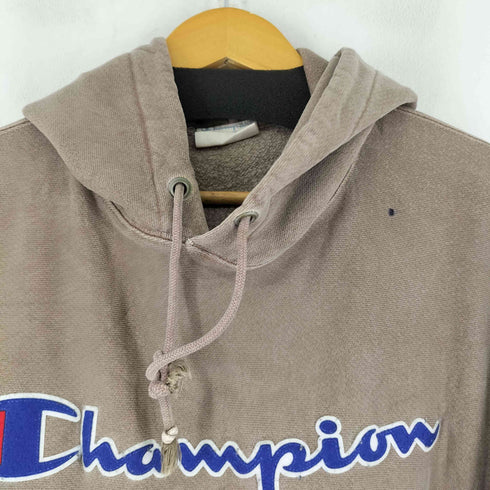 チャンピオン Champion 00S ロゴ刺繍 プルオーバーパーカー メンズ 2XL