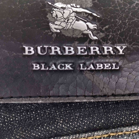 バーバリーブラックレーベル BURBERRY BLACK LABEL シューカットデニムパンツ メンズ 70