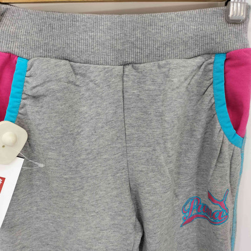 プーマ PUMA ラメロゴプリント スウェット フレアパンツ Y2K レディース