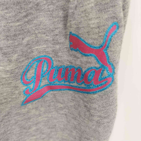 プーマ PUMA ラメロゴプリント スウェット フレアパンツ Y2K レディース