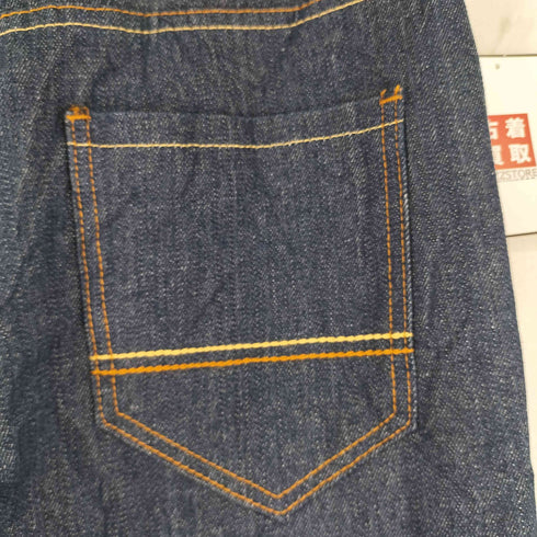 サウスポール SOUTHPOLE インディゴ ストレートデニムパンツ メンズ 32×32