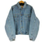 オールドネイビー OLD NAVY 90S 裏地キルティング デニムジャケット メンズ import:L