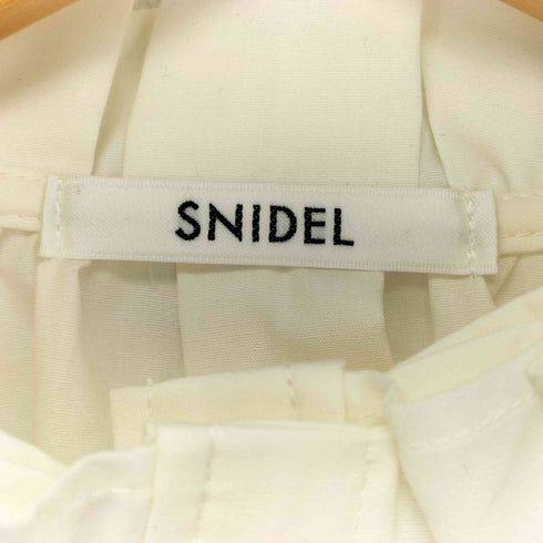 スナイデル snidel フリル シャツワンピース レディース FREE