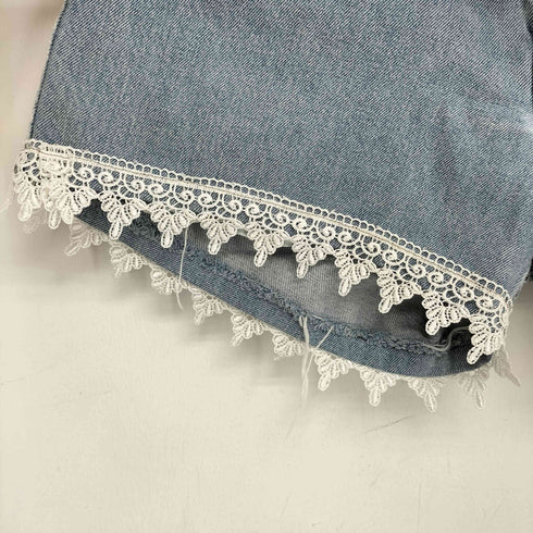 リーバイス Levis リメイク レース切替 ショートパンツ レディース  W30