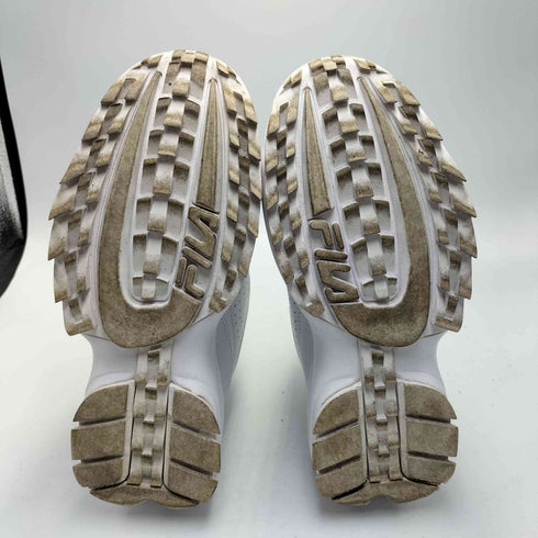 フィラ FILA 21AW Disruptor II Wedge Heart WHITE ディスラプター2 ウェッジ ハート スニーカー レディース JPN:24
