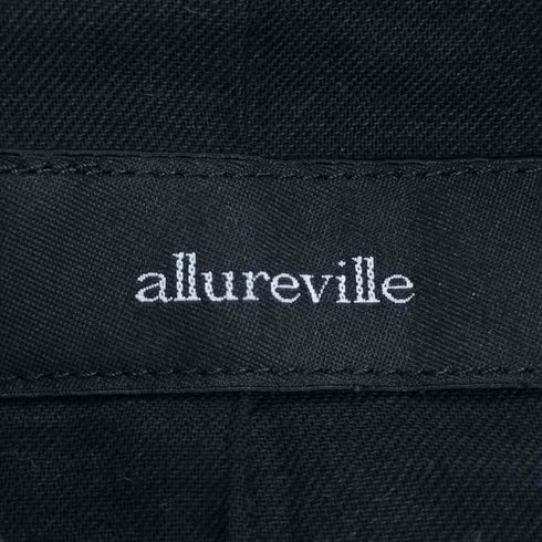 アルアバイル allureville シープスキン レザーライダースジャケット レディース JPN:2