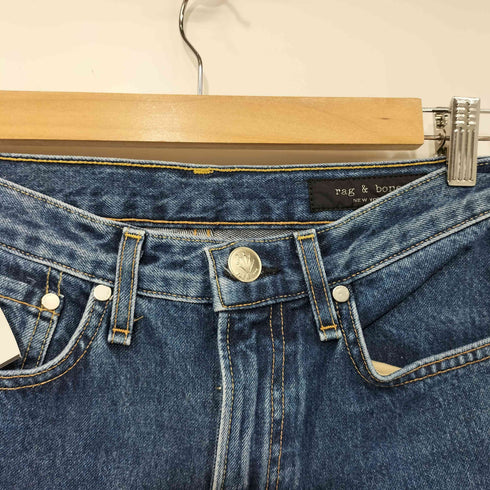 ラグアンドボーン rag&bone ジップフライ ストレートデニムパンツ レディース US:24