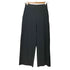マカフィー MACPHEE 23SS コットンレーヨンストレッチ セミワイドクロップドパンツ レディース 32