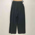 マカフィー MACPHEE 23SS コットンレーヨンストレッチ セミワイドクロップドパンツ レディース 32